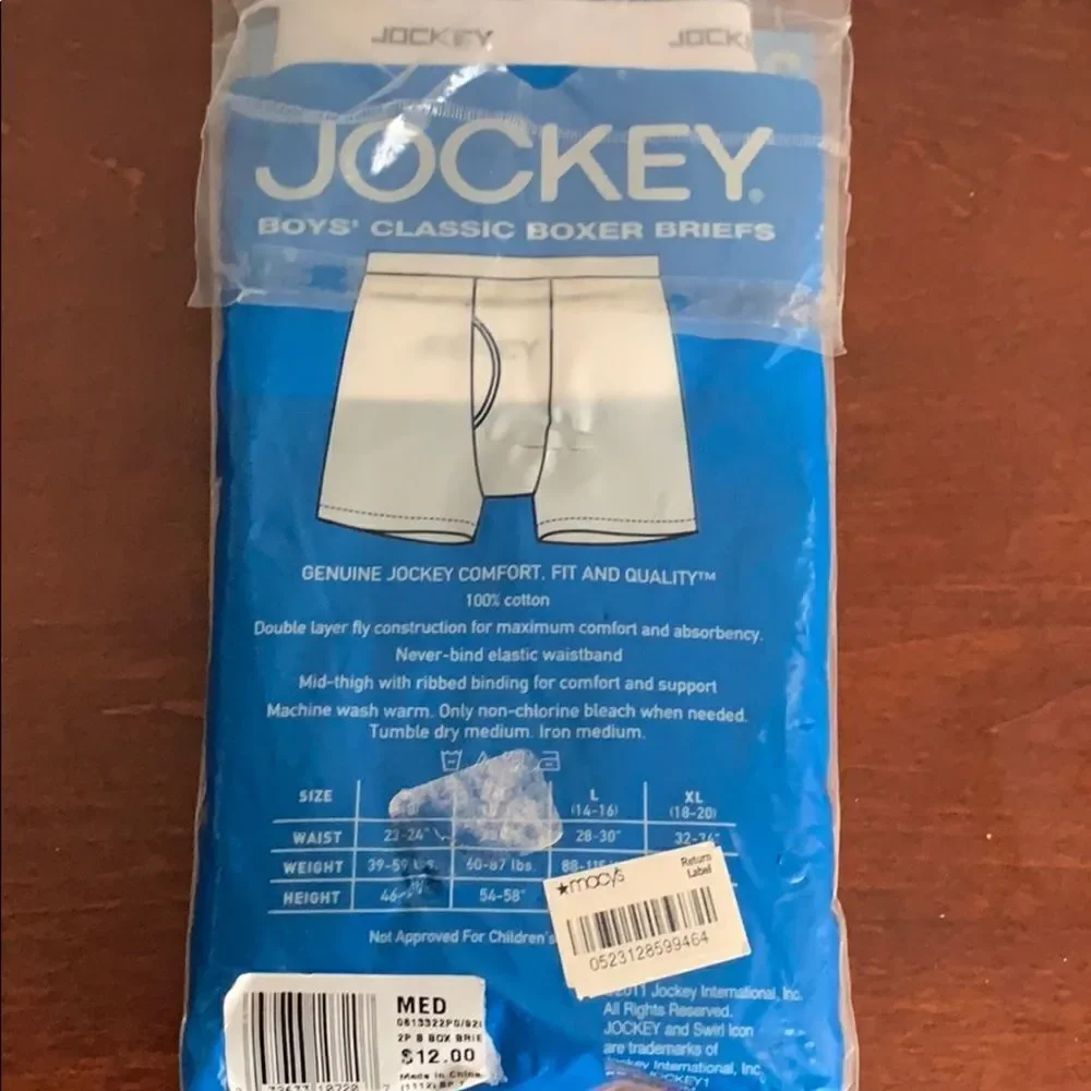 Jockey new bag